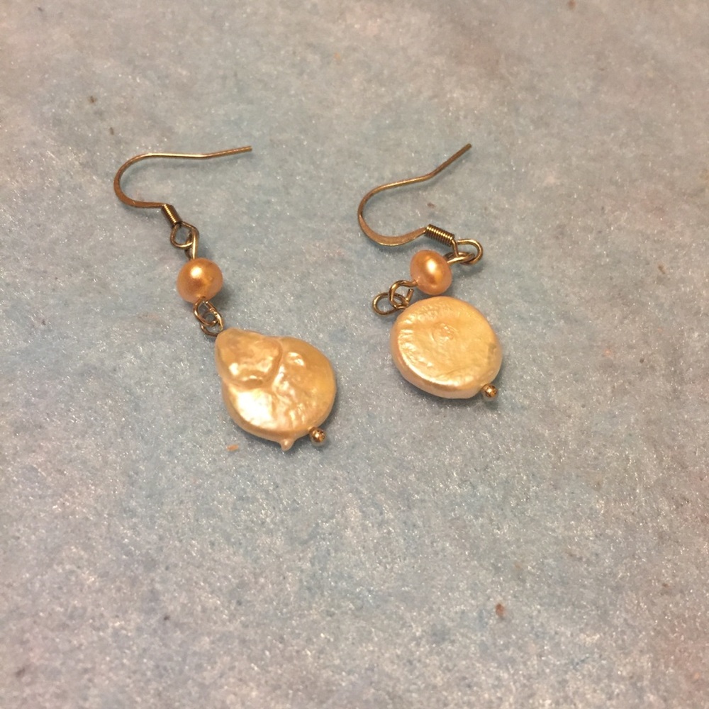 Freshwater pearl earrings - Picture 4 of 7